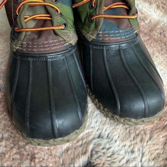 L.L. Bean Nylon Camo Bean Boots - Picture 5 of 14